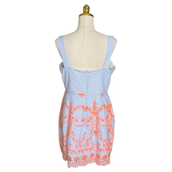 Revolve Tularosa Blue and Orange Mini Dress - Picture 8 of 11